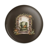 Cozy Autumn Nook Pinback Button, Reading Chair, Fall Decor, Book Lover Gift, Pumpkin Accent, Unique Aesthetic, Trendy Button - Tawshia